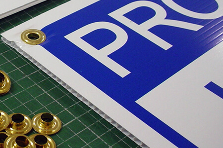 corflute signs